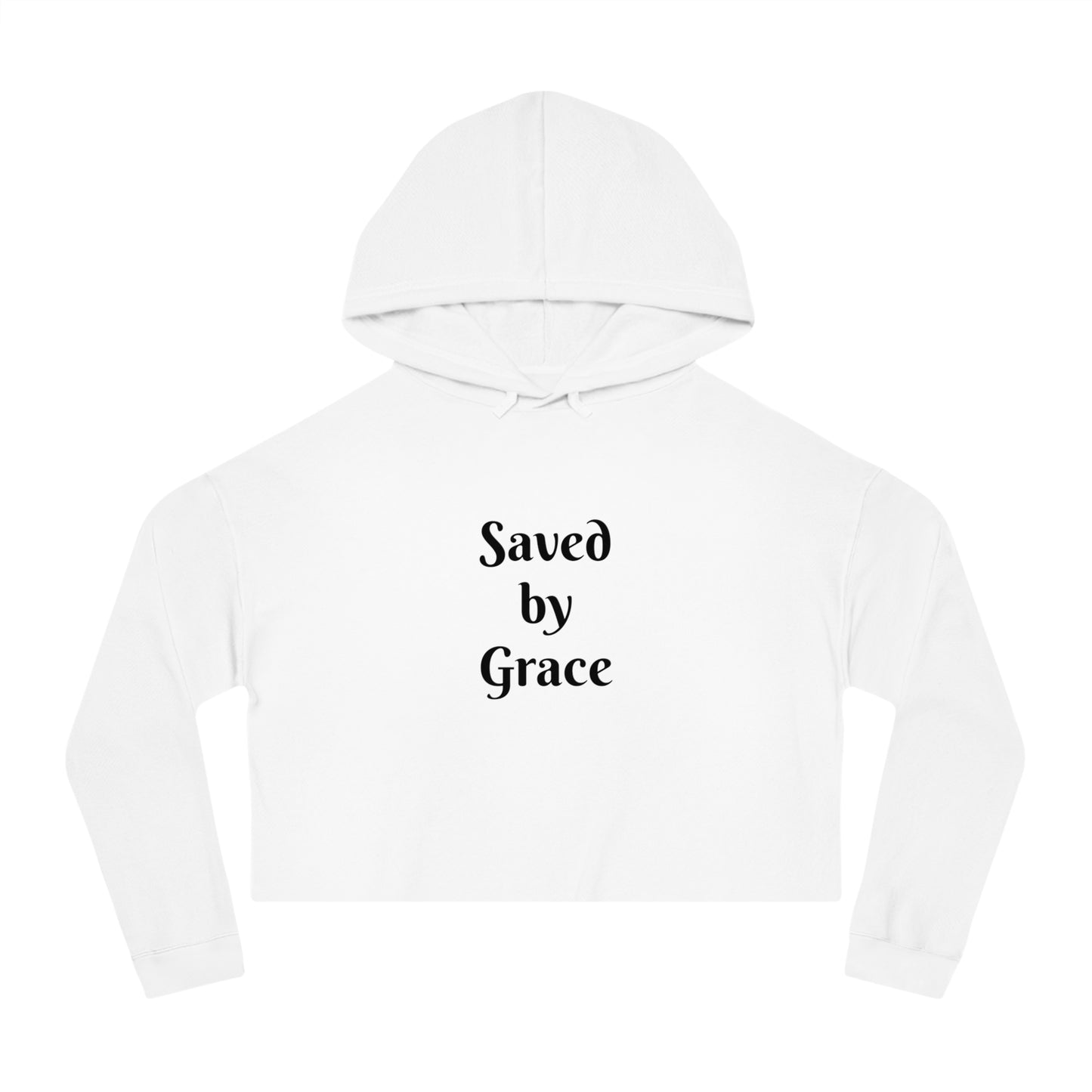Women’s Cropped Saved by Grace Hoody