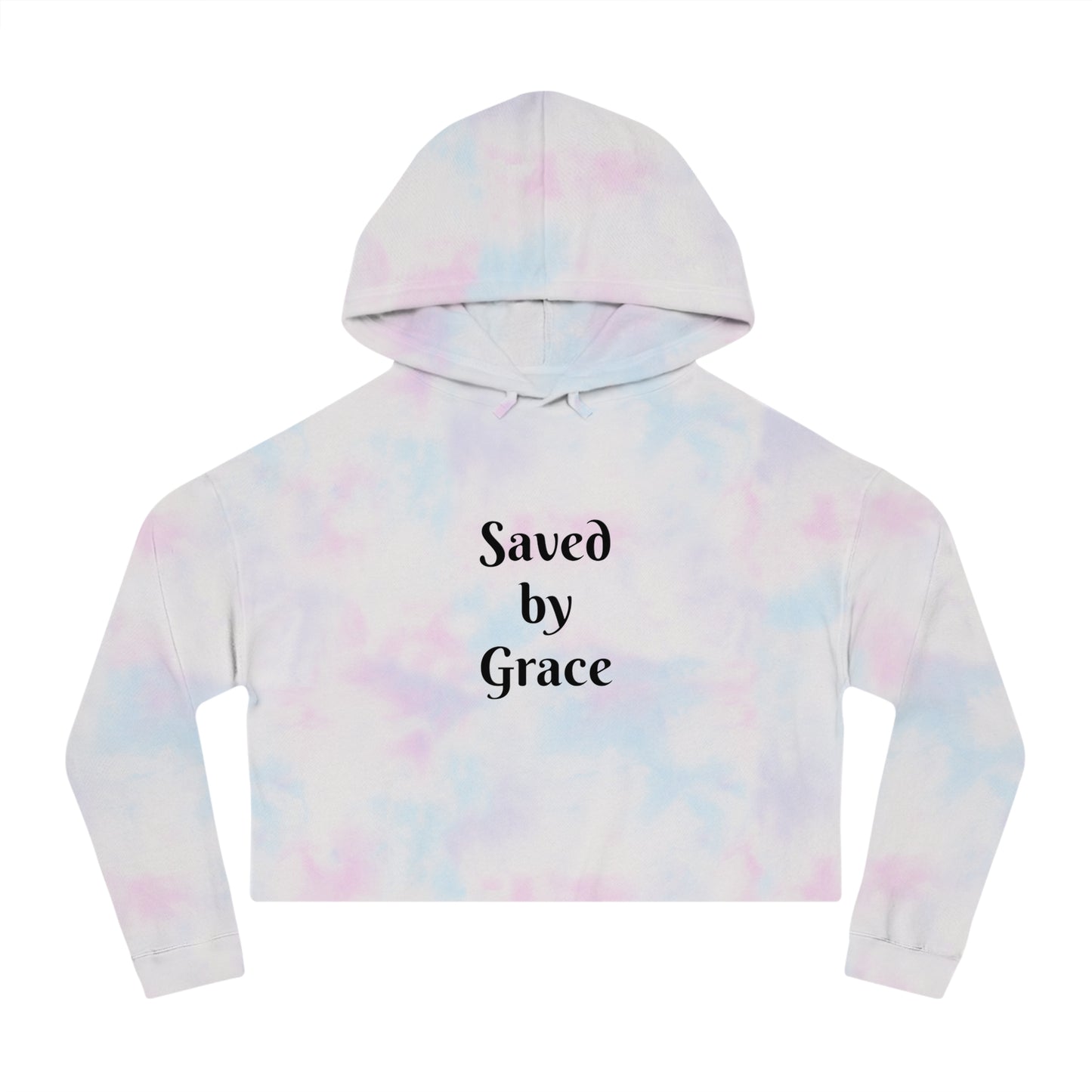 Women’s Cropped Saved by Grace Hoody