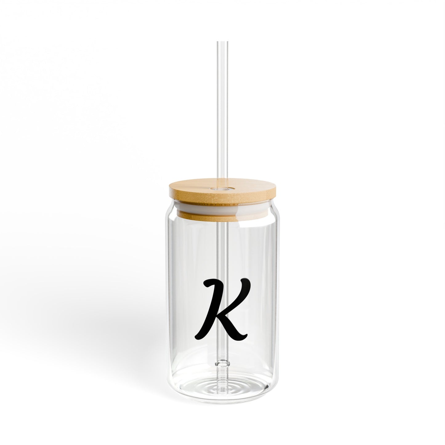 Monogram Sipping Glass "K"