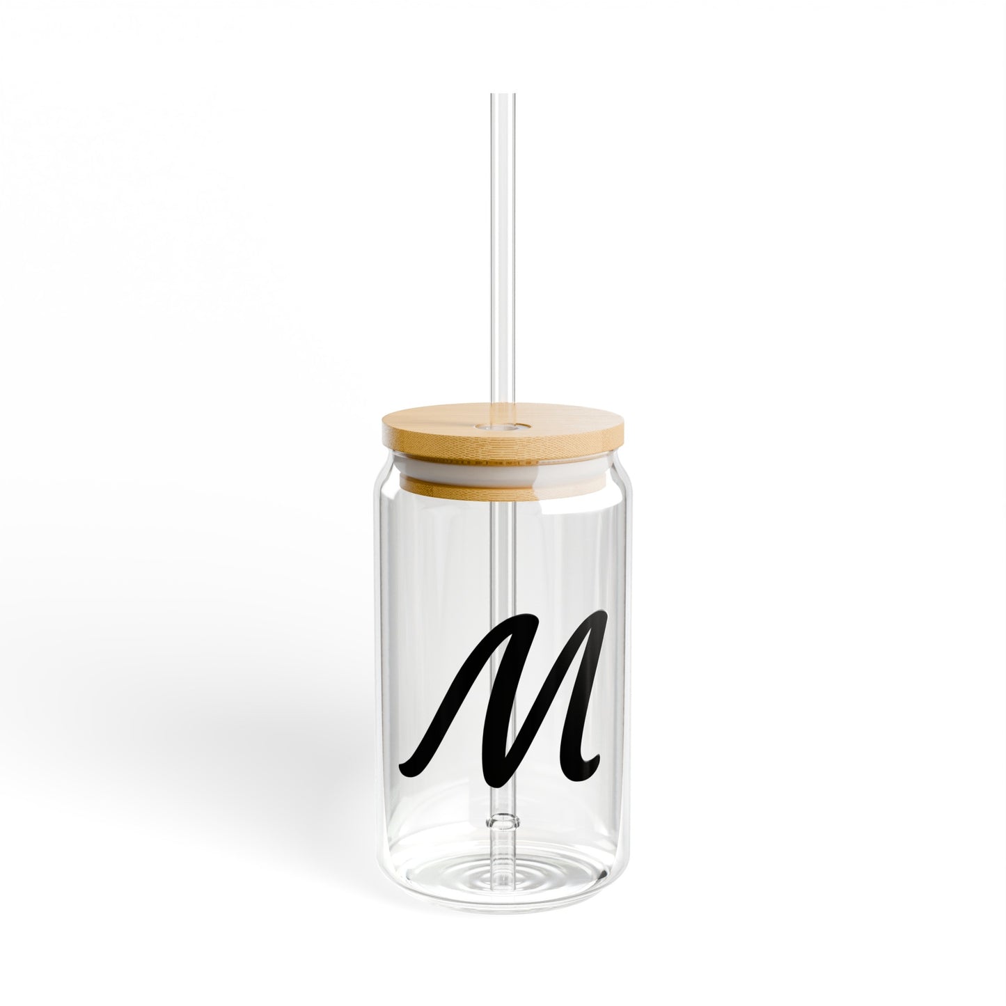 Monogram Sipping Glass "M"