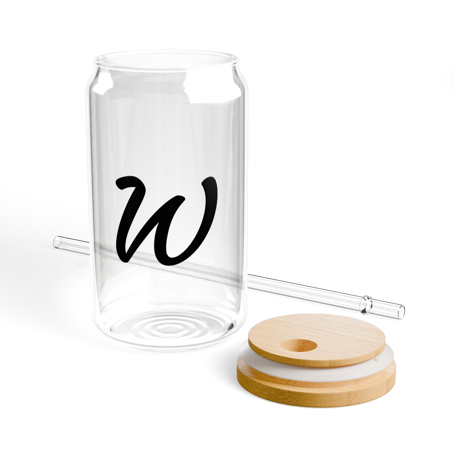 Monogram Sipping Glass "W"