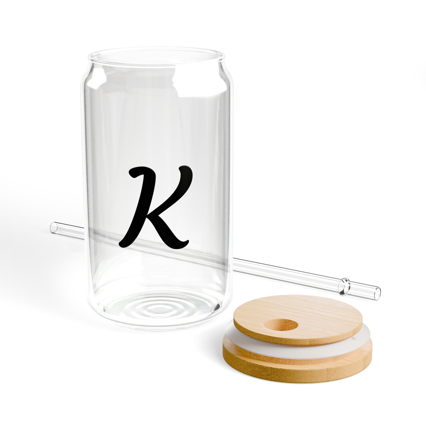 Monogram Sipping Glass "K"