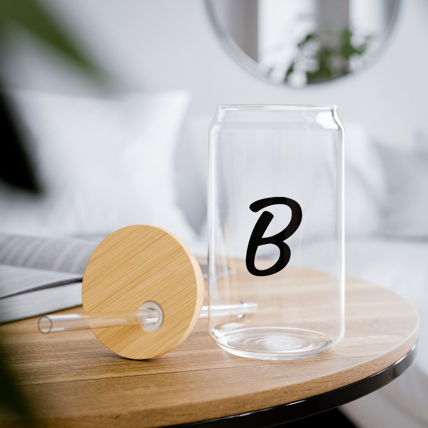 Monogram Sipping Glass "B"