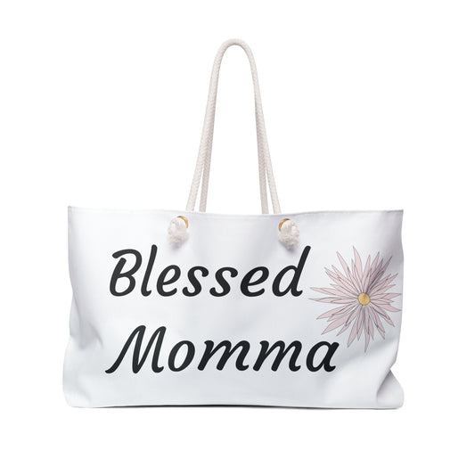 "Blesses Momma" Weekender Bag